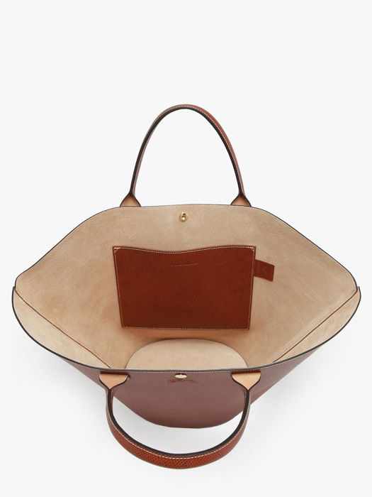 Longchamp Epure Sacs porté main Marron