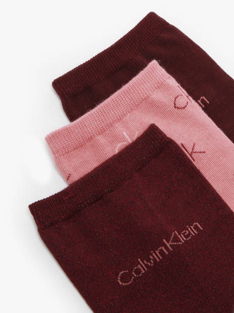 Socks Calvin klein jeans Violet socks women 71229444 other view 1