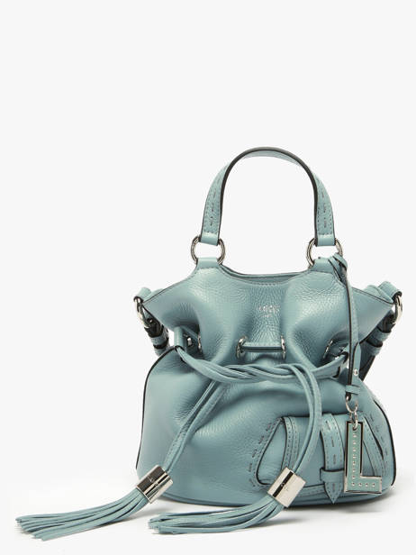Sac Seau S Premier Flirt Cuir Lancel Bleu premier flirt A10109