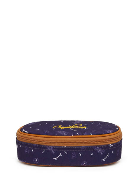 Trousse 1 Compartiment Cameleon Violet vintage urban PBVBPLUM vue secondaire 3