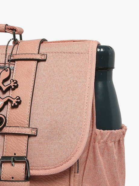 Cartable 2 Compartiments Cameleon Rose vintage color CA146Q vue secondaire 5