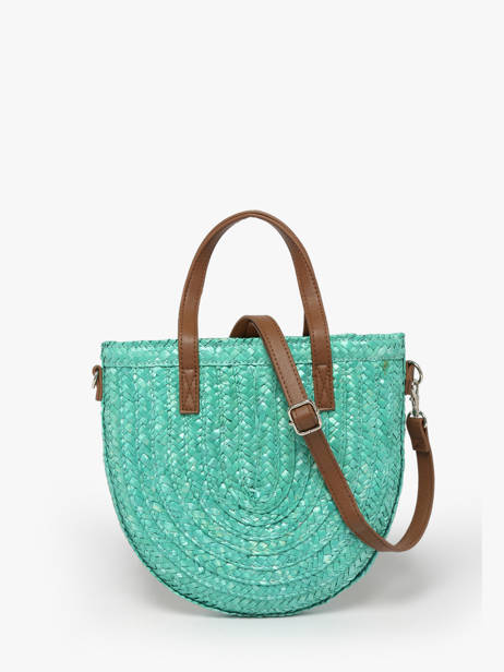 Satchel Koa Les tropeziennes Green koa TZ03 other view 4