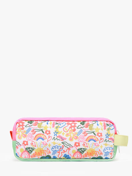 Trousse 2 Compartiments Hello hossy Multicolore cool kids P vue secondaire 2