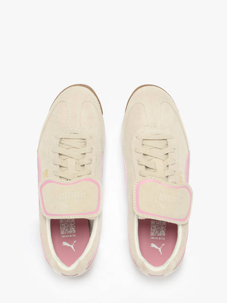 Sneakers En Cuir Puma Beige accessoires 40378001 vue secondaire 3