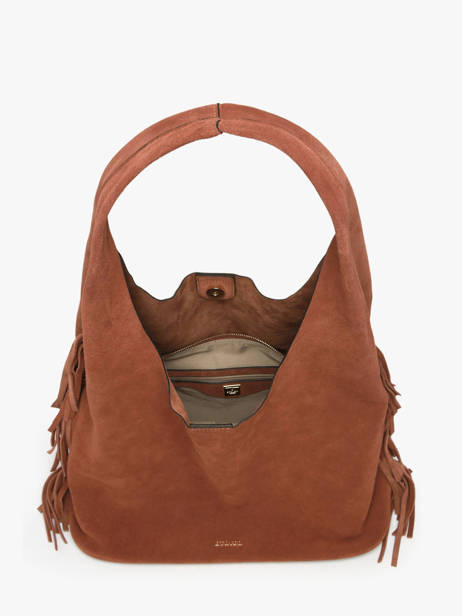 Shoulder Bag L Country Leather Etrier Brown country ECOU154L other view 3