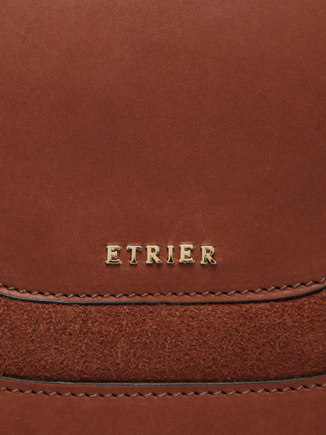 Sac Bandoulière S Lasso Cuir Etrier Marron lasso ELAS152S vue secondaire 5