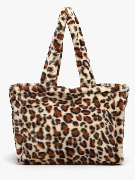 Sac Porté épaule A4 Fur David jones Beige fur CM7878