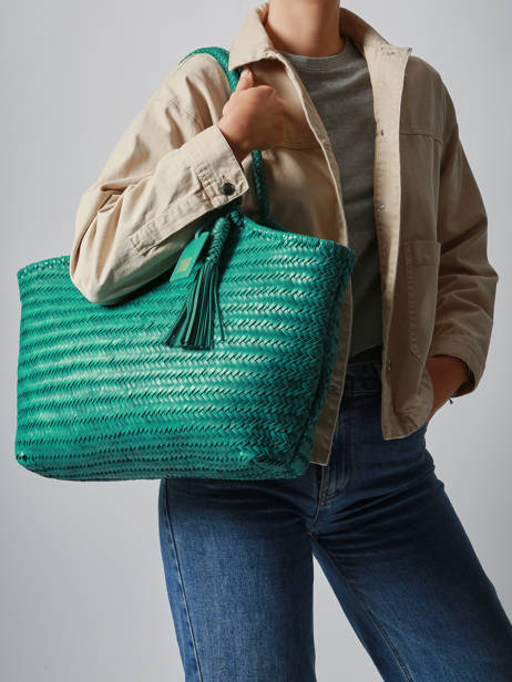 Sac Porté épaule Heritage Biba Marron heritage PER9L vue secondaire 1