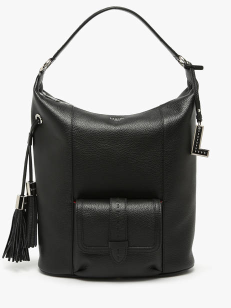 Shoulder Bag Premier Flirt Leather Lancel Black premier flirt A13789