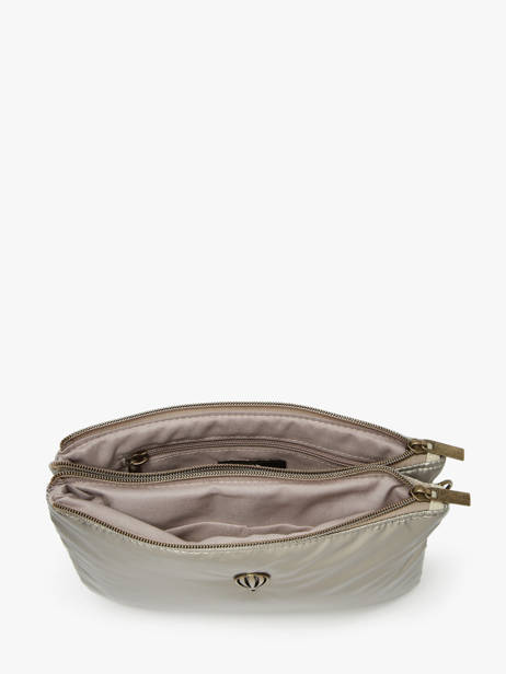 Sac Bandoulière Doudoune Le voyage en panier Argent doudoune AHP231 vue secondaire 3
