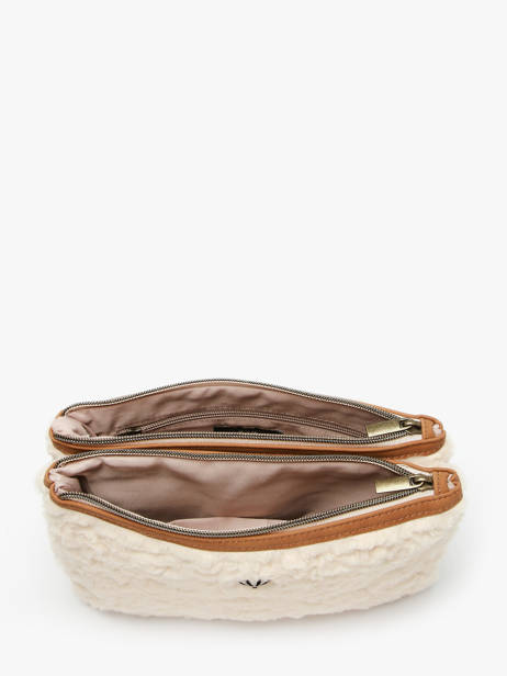 Sac Bandoulière Doudou Polyester Le voyage en panier Beige doudou AHP253 vue secondaire 3