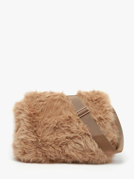 Sac Bandoulière Doudou Polyester Le voyage en panier Beige doudou AHP266 vue secondaire 5