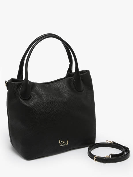 Sac Porté épaule Daisy By byblos Noir daisy BS66B01 vue secondaire 1