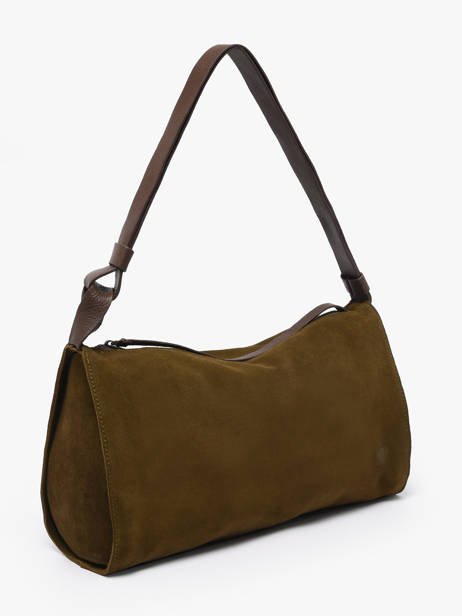 Sac Porté épaule Leather Cuir Biba Vert leather BEV2L vue secondaire 2