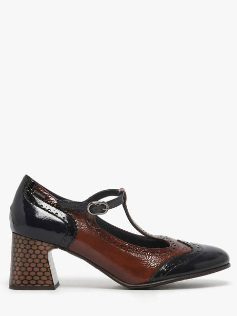 Chaussures Derbies à Talon Dacy En Cuir Dorking Multicolore women D9618