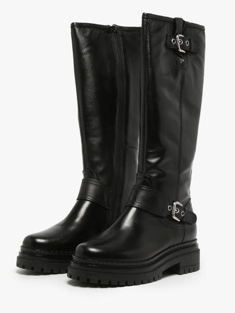Bottes En Cuir Mjus Noir women L97305 vue secondaire 1