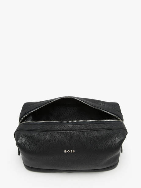 Trousse De Toilette Hugo boss Noir grained HTC518A vue secondaire 2