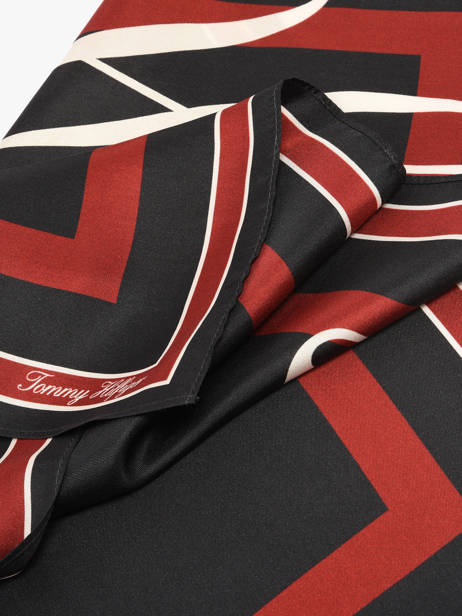 Foulard Tommy hilfiger Bleu th heritage AW17967 vue secondaire 1