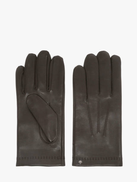 Gants Isotoner Marron men gloves 69077