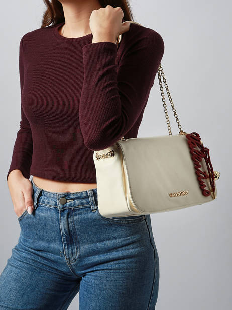 Sac Bandoulière Winter Re Valentino Blanc winter re VBS9I009 vue secondaire 1