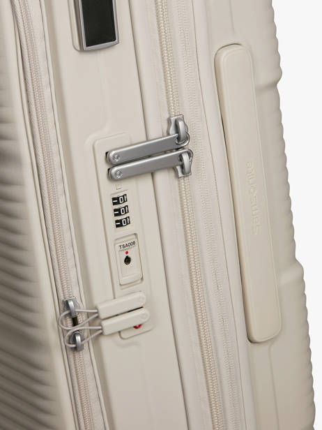 Expandable Cabin Luggage Samsonite Beige paralux hs 156523 other view 2