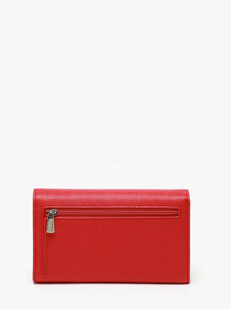 Leather Confort Wallet Hexagona Red confort 467779 other view 2
