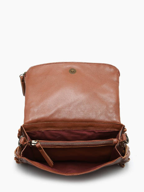 Shoulder Bag Dakota Leather Basilic pepper Brown dakota BDAK43 other view 3