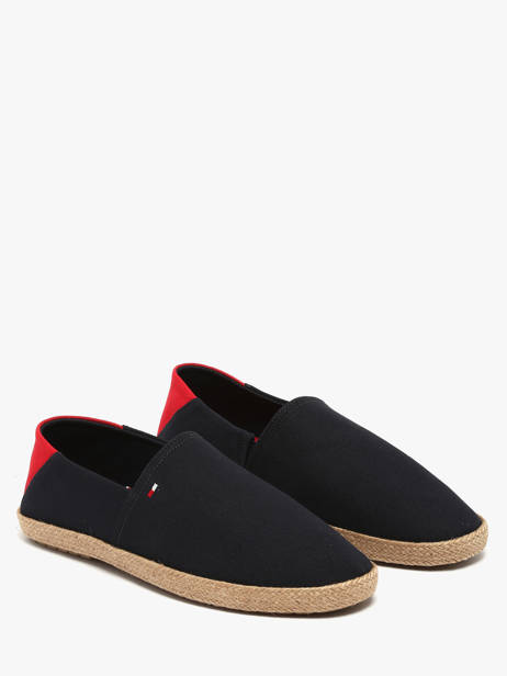 Espadrilles En Cuir Tommy hilfiger Bleu men 5792DW5 vue secondaire 1