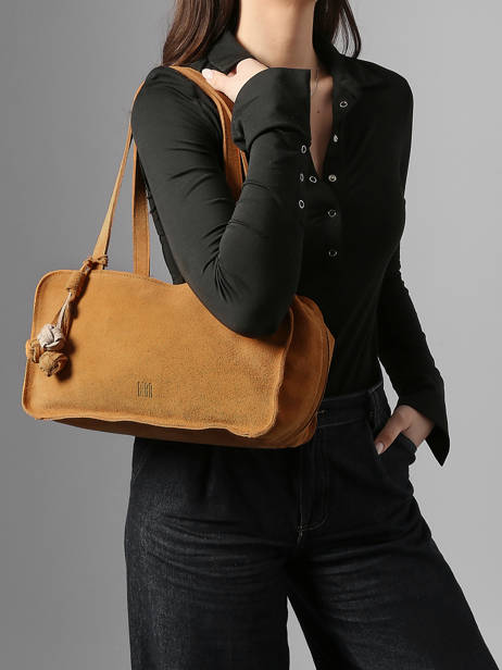 Shoulder Bag Leather Biba Brown leather BLI1L other view 1