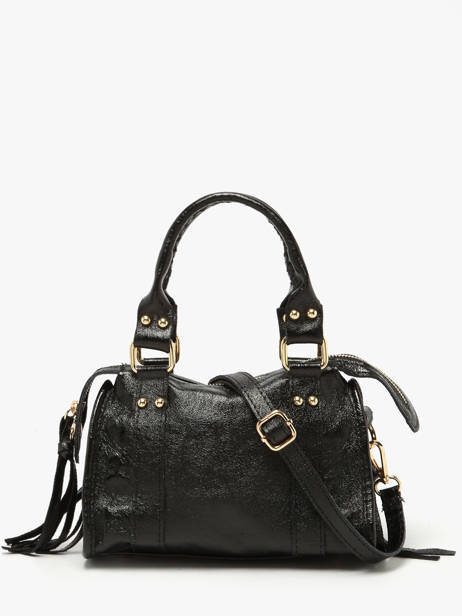 Sac Bandoulière Nine Cuir Milano Noir nine NI24092O vue secondaire 3