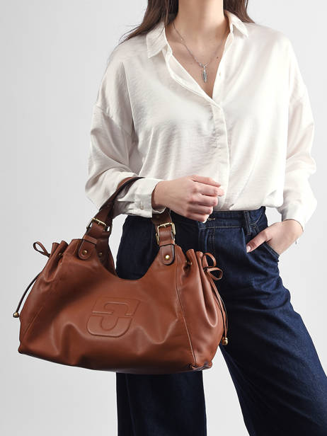 Shoulder Bag Chiara Leather Gerard darel Brown chiara DDS84420 other view 1