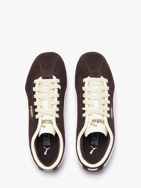 Sneakers En Cuir Puma Marron women 40445601 vue secondaire 3