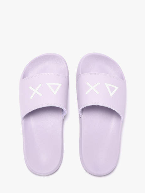 Claquettes Sun68 Violet women X3621024