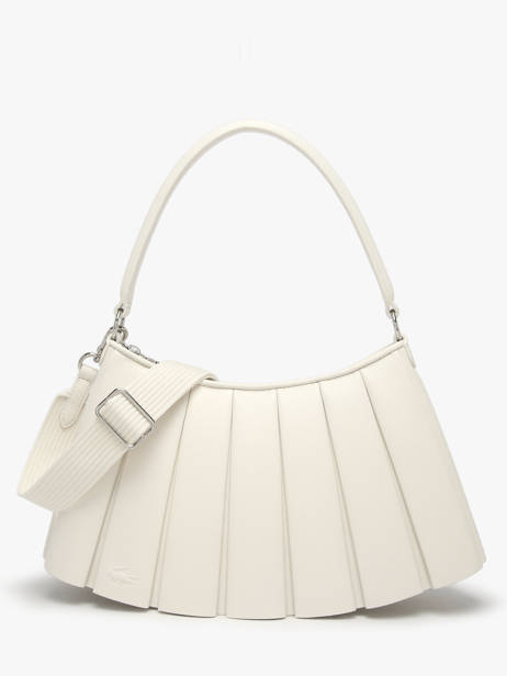Shoulder Bag Lenglen Leather Lacoste White lenglen NU5176DP