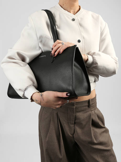 Shoulder Bag Elegance Lacoste Black elegance NF5257EG other view 1