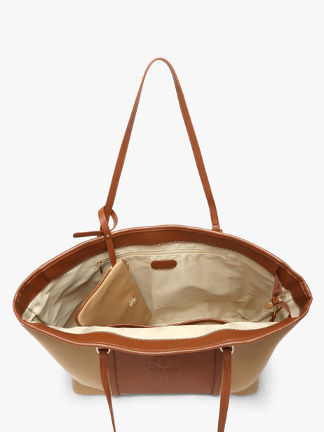  Large Nylon Fran Tote Bag Laurent david Beige ld bags 887 other view 3