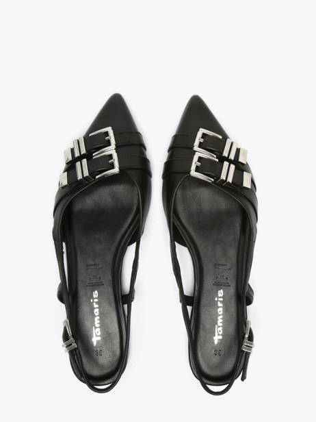 Ballerines En Cuir Tamaris Noir women 46 vue secondaire 3
