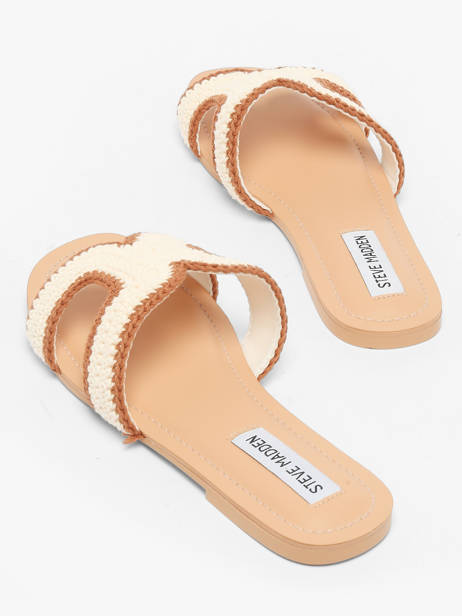 Mules Steve madden Beige women 11005344 vue secondaire 2