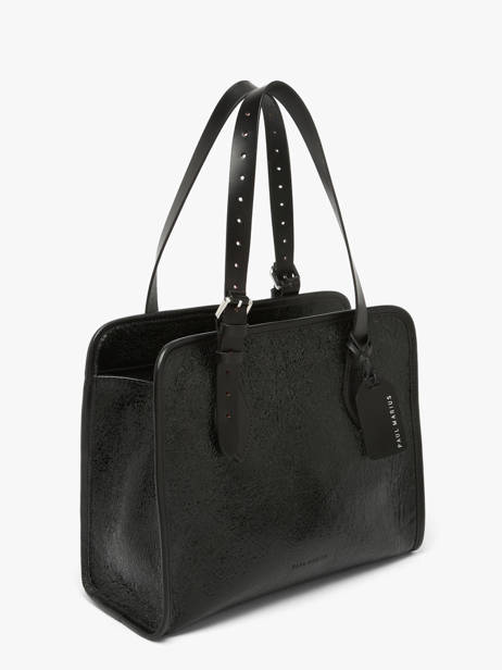 Shoulder Bag Eclipse Leather Paul marius Black eclipse CABASECL other view 2