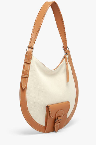 Shoulder Bag Hobo M Escapade Paul marius Beige escapade HOBOMESC other view 2