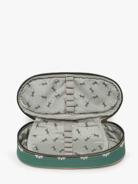 Trousse 1 Compartiment Vintage Fantasy Cameleon Vert vintage fantasy PBVGPLUM vue secondaire 1