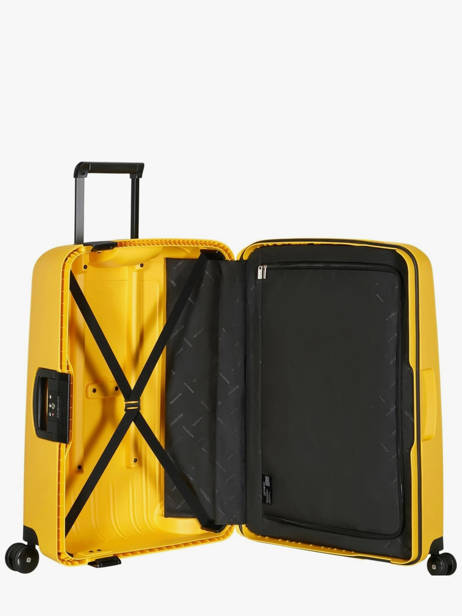 Hardside Luggage S'cure Samsonite Yellow s'cure 10U001 other view 3