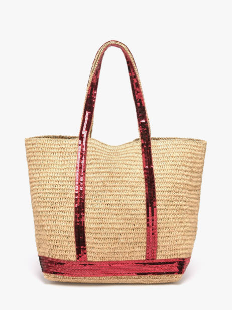 Satchel Cabas Raphia Raphia Vanessa bruno Beige cabas raphia 64V40380 other view 4