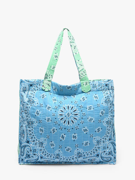 Shoulder Bag Bandana Cotton Le voyage en panier Blue bandana PM965 other view 3