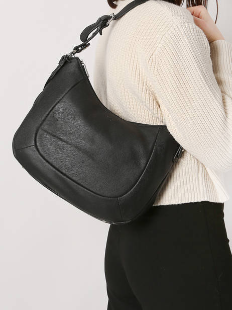 Besace Confort Cuir Hexagona Noir confort 464779 vue secondaire 1